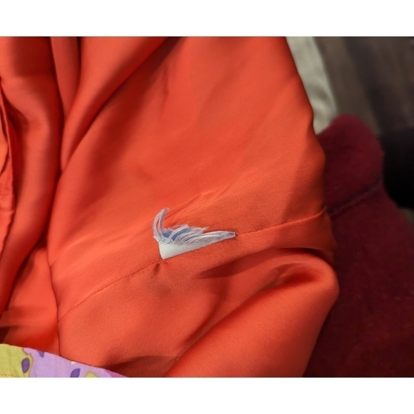 Boden Floral Silk Blend Notch Neck Beaded Dress Size 6 - Picture 5 of 6